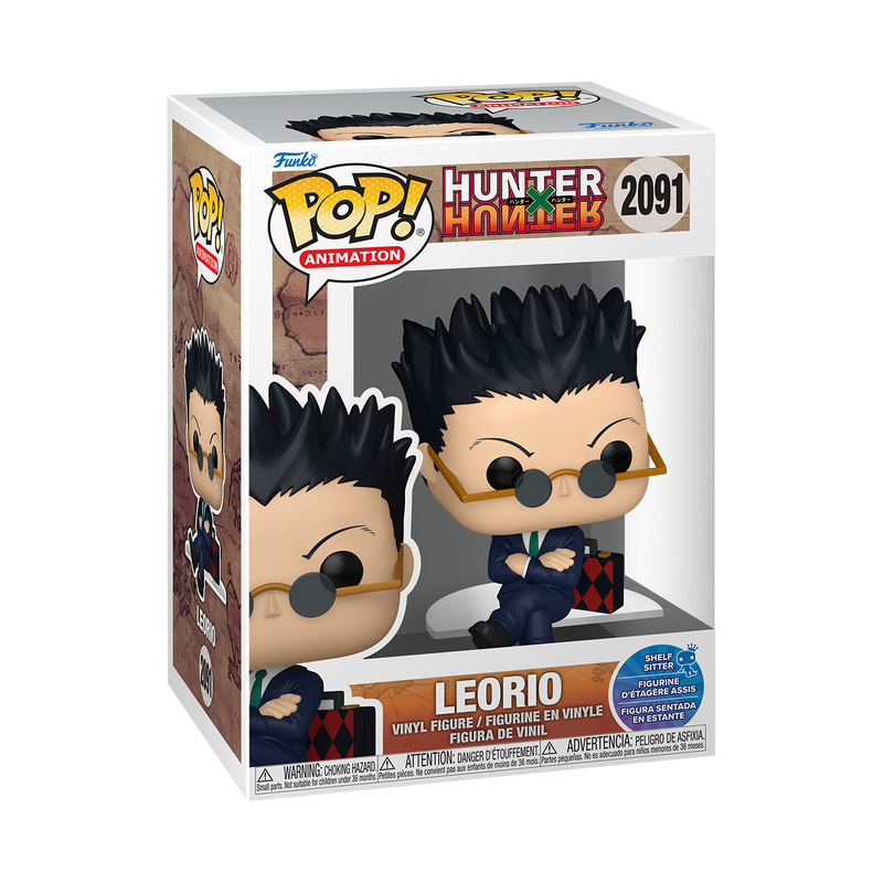 Funko Pop! Animation: Hunter X Hunter - Leorio (Shelf Sitter) #2091 With Protector