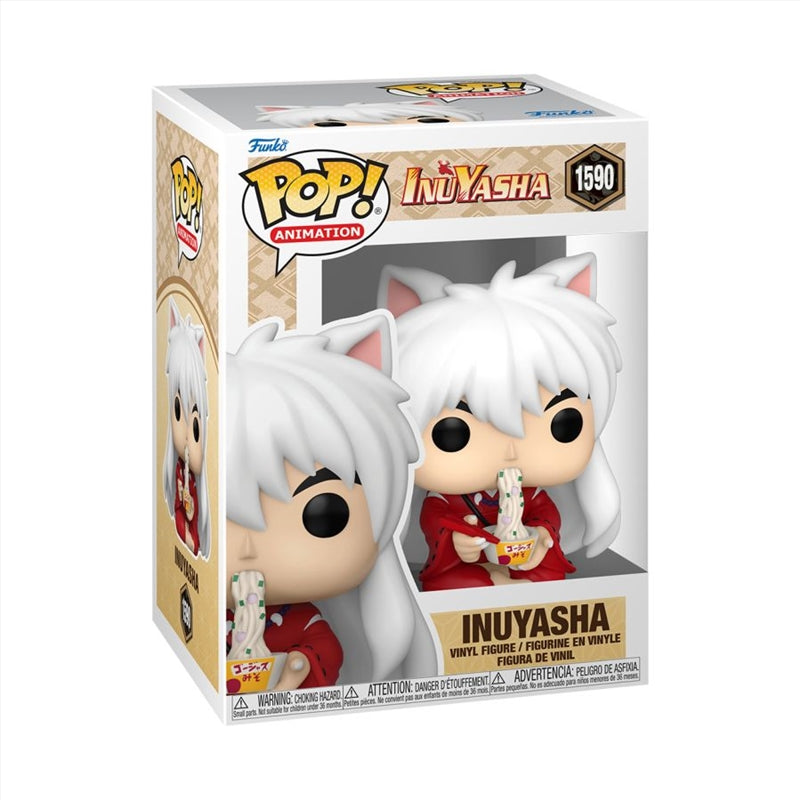 Funko Pop! Animation: Inuyasha - Inuyasha Eating #1590 With Protector