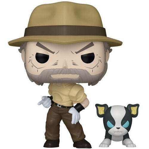 Funko Pop! Animation: Jojo's Bizarre Adventure - Joseph w Iggy #2146 With Protector