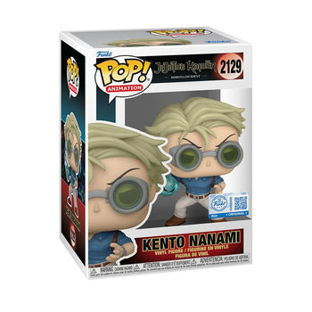 Funko Pop! Animation: Jujutsu Kaisen - Kento Nanami GameStop Exclusive #2129 With Protector