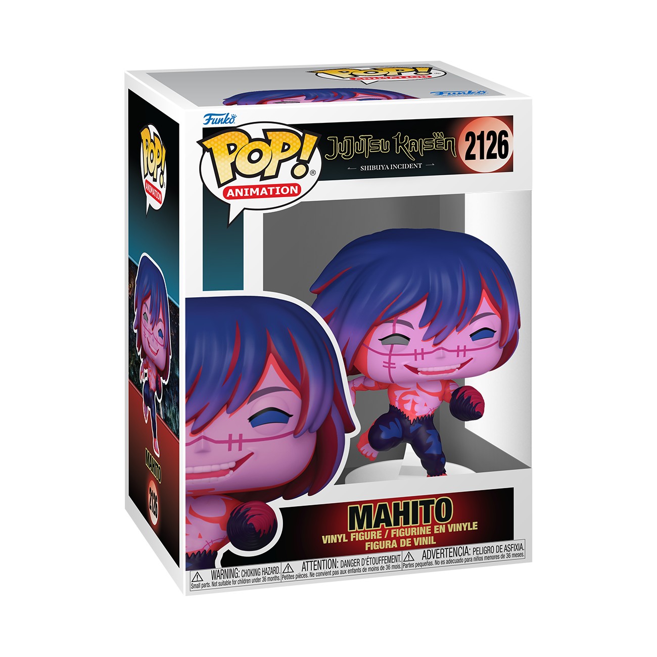 Funko Pop! Animation: Jujutsu Kaisen Mahito #2126 With Protector