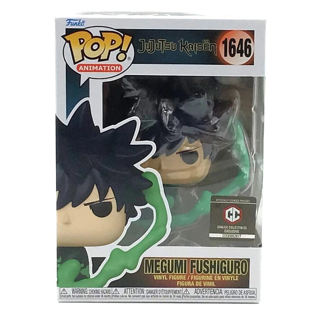 Funko Pop! Animation: Jujutsu Kaisen - Megumi Fushiguro Chalice Collectibles #1646 With Protector