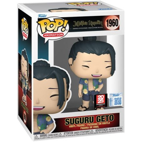 Funko Pop! Animation: Jujutsu Kaisen - Suguru Geto Exclusive #1960 With Protector