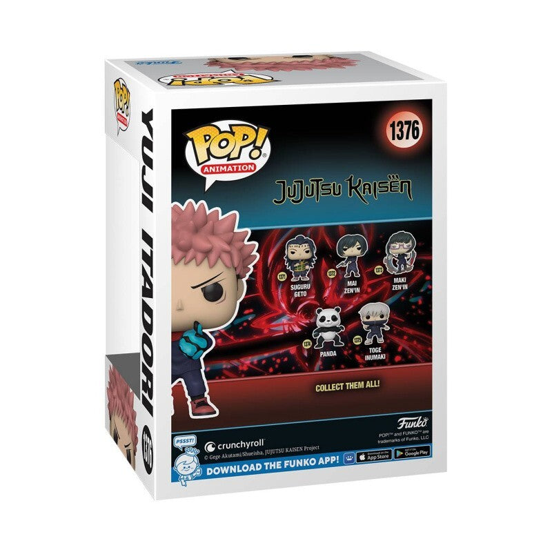 Funko Pop! Animation Jujutsu Kaisen - Yuji Itadori (GITD) Exclusive #1376 With Protector