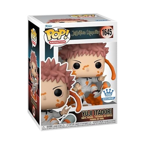 Funko Pop! Animation: Jujutsu Kaisen - Yuji Itadori (With Paint Can) Exclusive #1645 With Protector