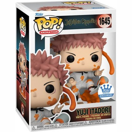 Funko Pop! Animation: Jujutsu Kaisen - Yuji Itadori (With Paint Can) Exclusive #1645 With Protector