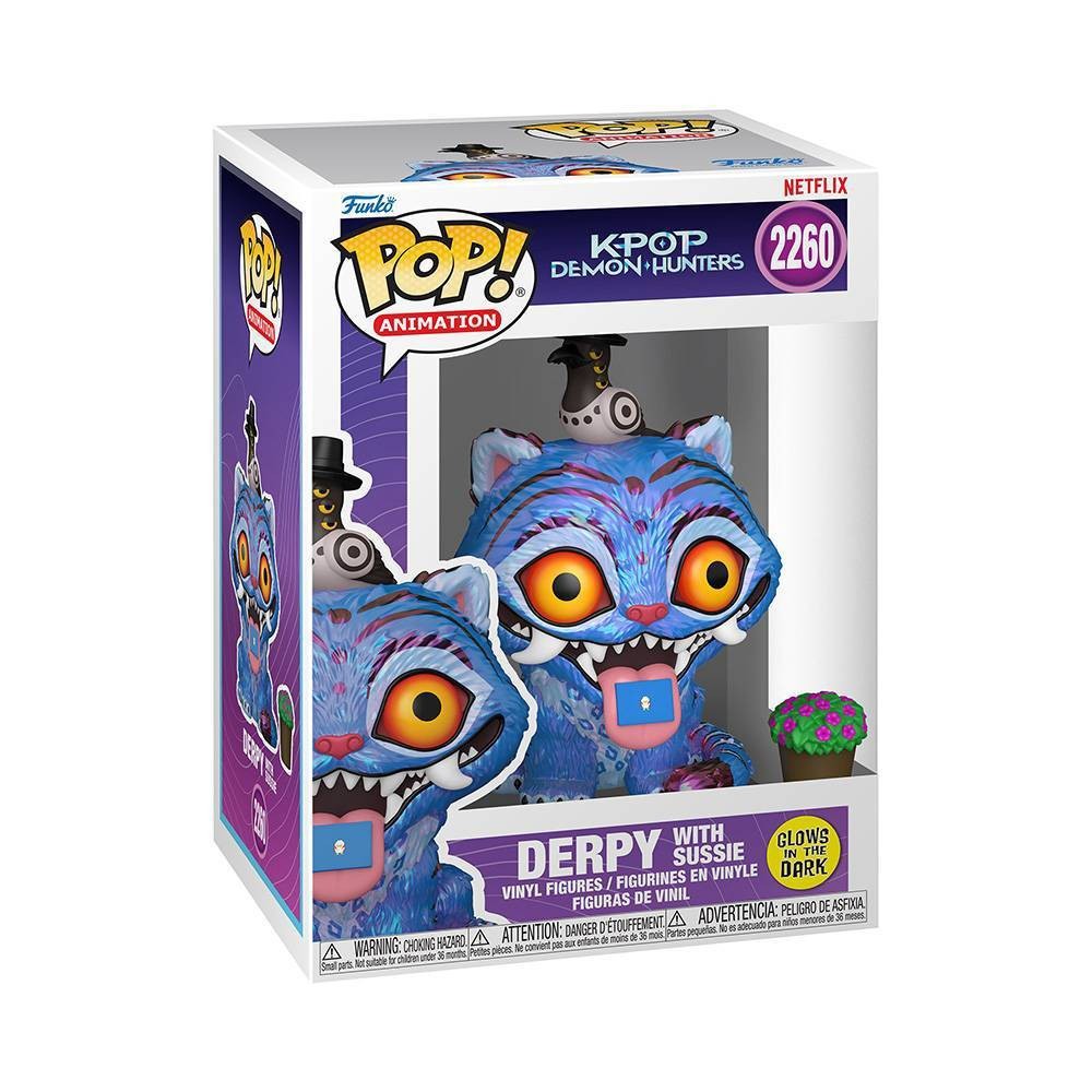 Funko Pop! Animation: K-Pop Demon Hunters - Derpy with Sussie GITD #2260 With Protector