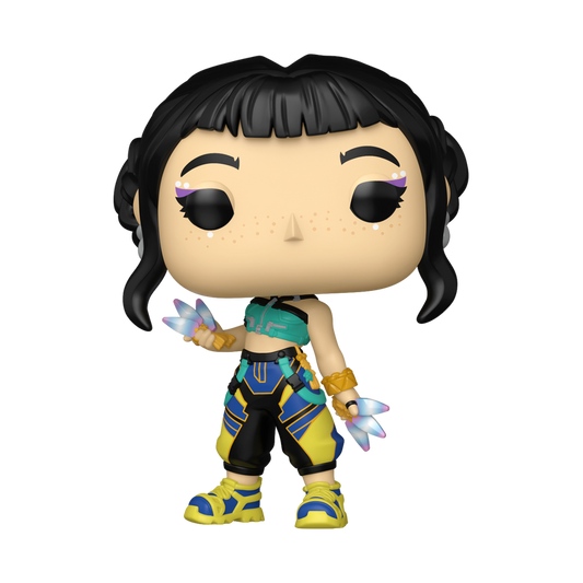 Funko Pop! Animation: K-Pop Demon Hunters - Zoey #2256 With Protector
