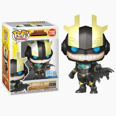 Funko Pop! Animation: My Hero Academia - Armored All Might #2182 With Protector