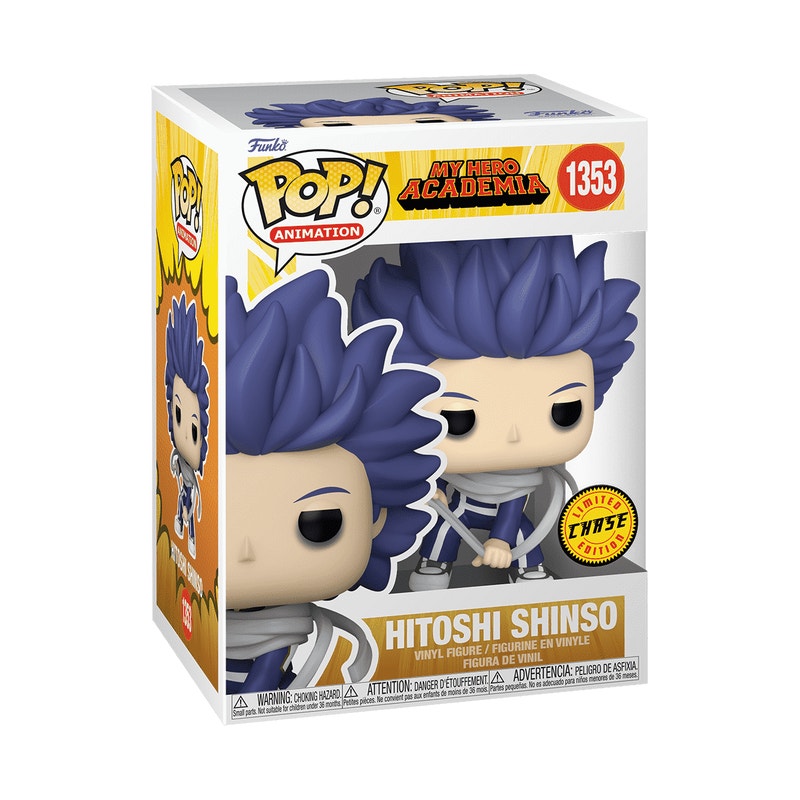 Funko Pop! Animation: My Hero Academia - Hitoshi Shinso #1353 Chase With Protector