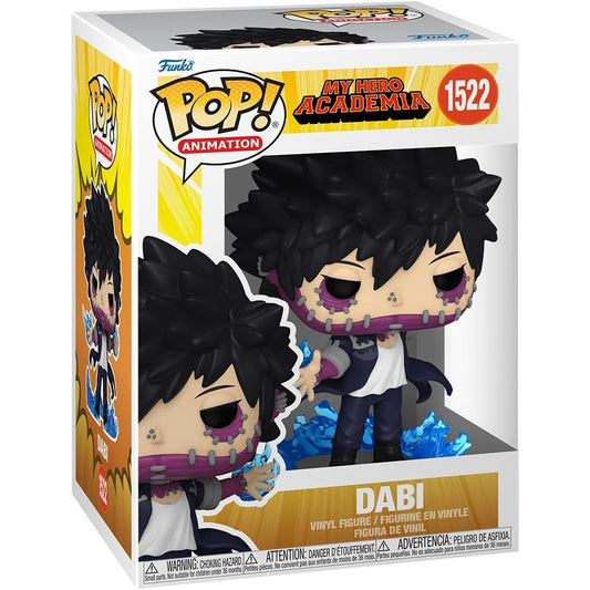 Funko Pop! Animation: My Hero Academia (MHA) Dabi (Flames) #1522 With Protector