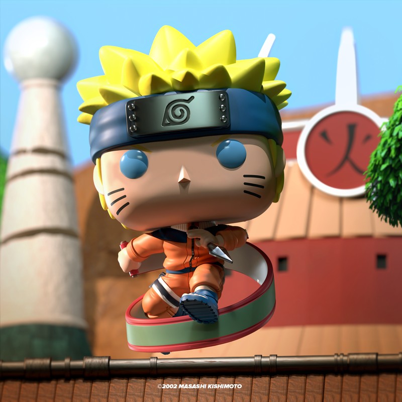 Funko Pop! Animation: Naruto - Naruto Uzumaki with Scroll #1963 With Protector