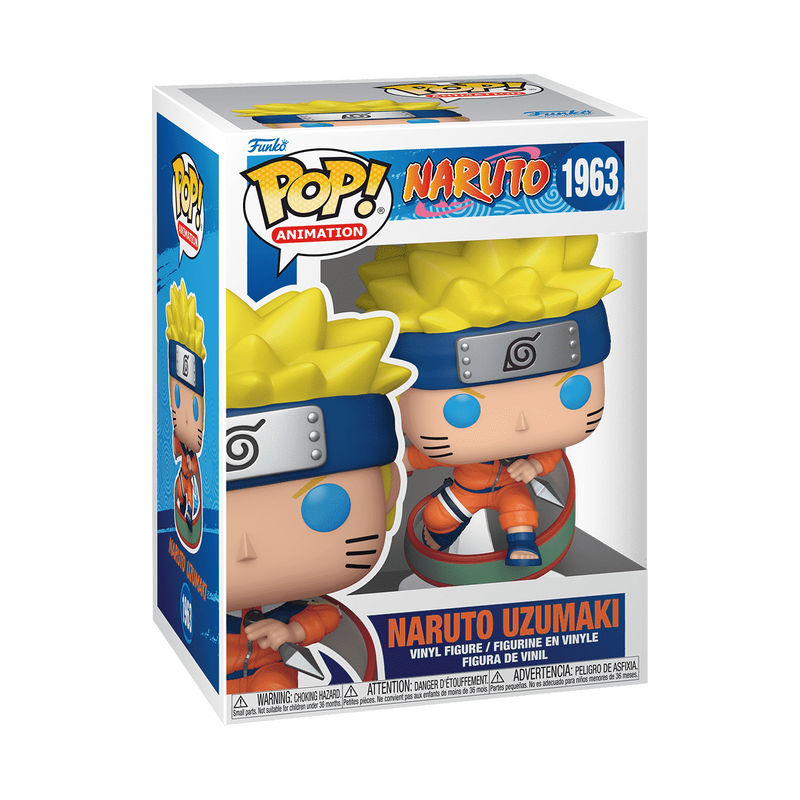 Funko Pop! Animation: Naruto - Naruto Uzumaki with Scroll #1963 With Protector