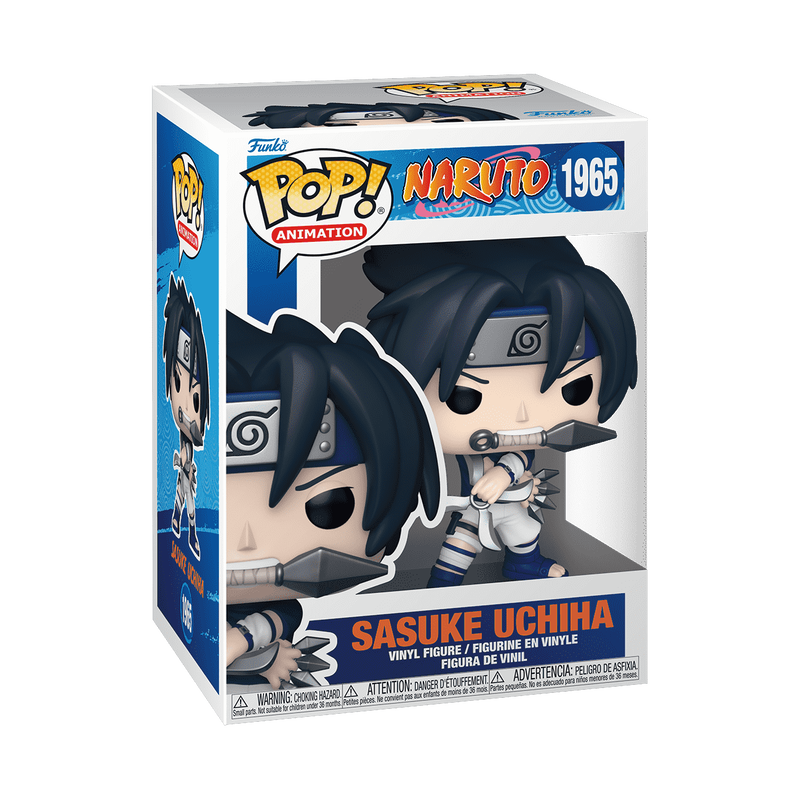 Funko Pop! Animation: Naruto Sasuke Uchiha #1965 With Protector