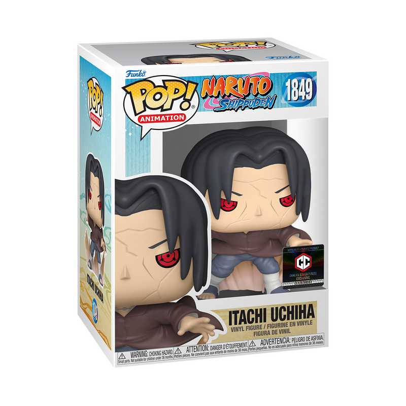 Funko Pop! Animation: Naruto Shippuden Itachi Uchiha Chalice Collectibles #1849 With Protector