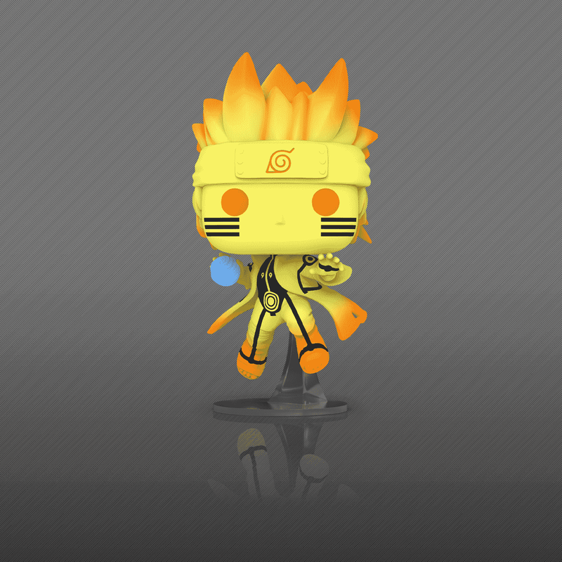 Funko Pop! Animation: Naruto Shippuden - Naruto Uzumaki Kurama Link Mode #1465 Chase Exclusive With Protector