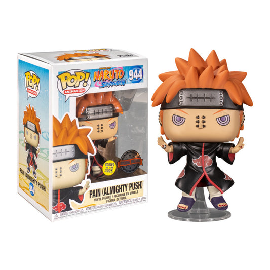 Funko Pop! Animation: Naruto Shippuden - Pain (Almighty Push) Exclusive #944 With Protector