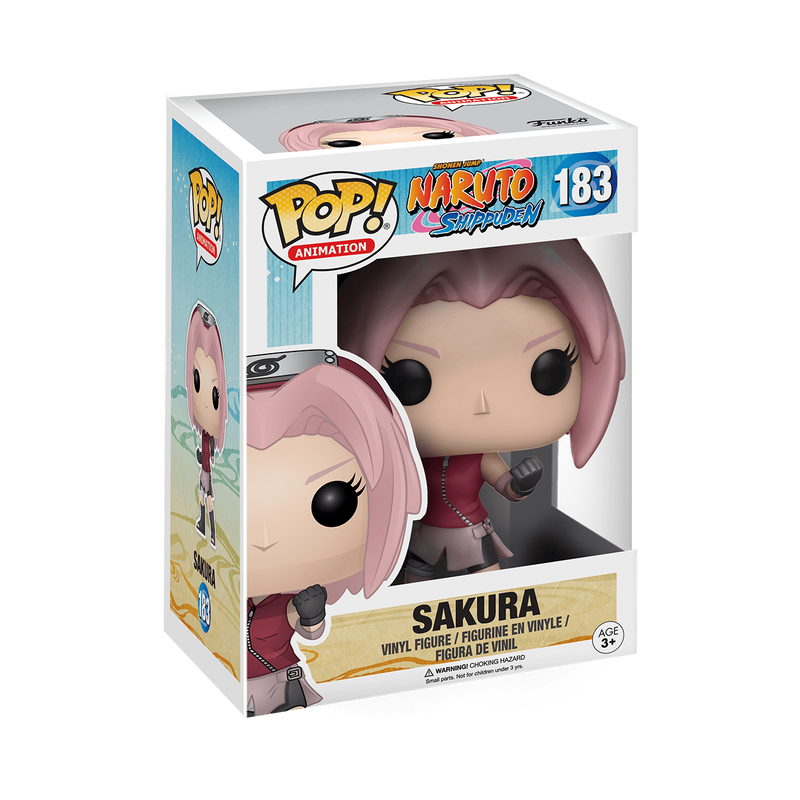 Funko Pop! Animation: Naruto Shippuden - Sakura #183 With Protector