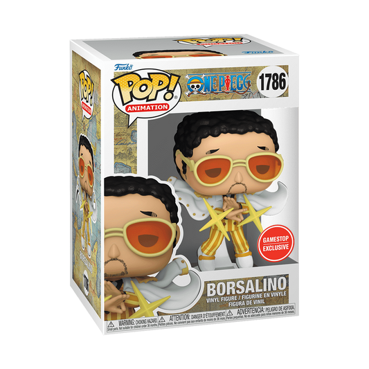 Funko Pop! Animation: One Piece – Borsalino Exclusive #1786 With Protector