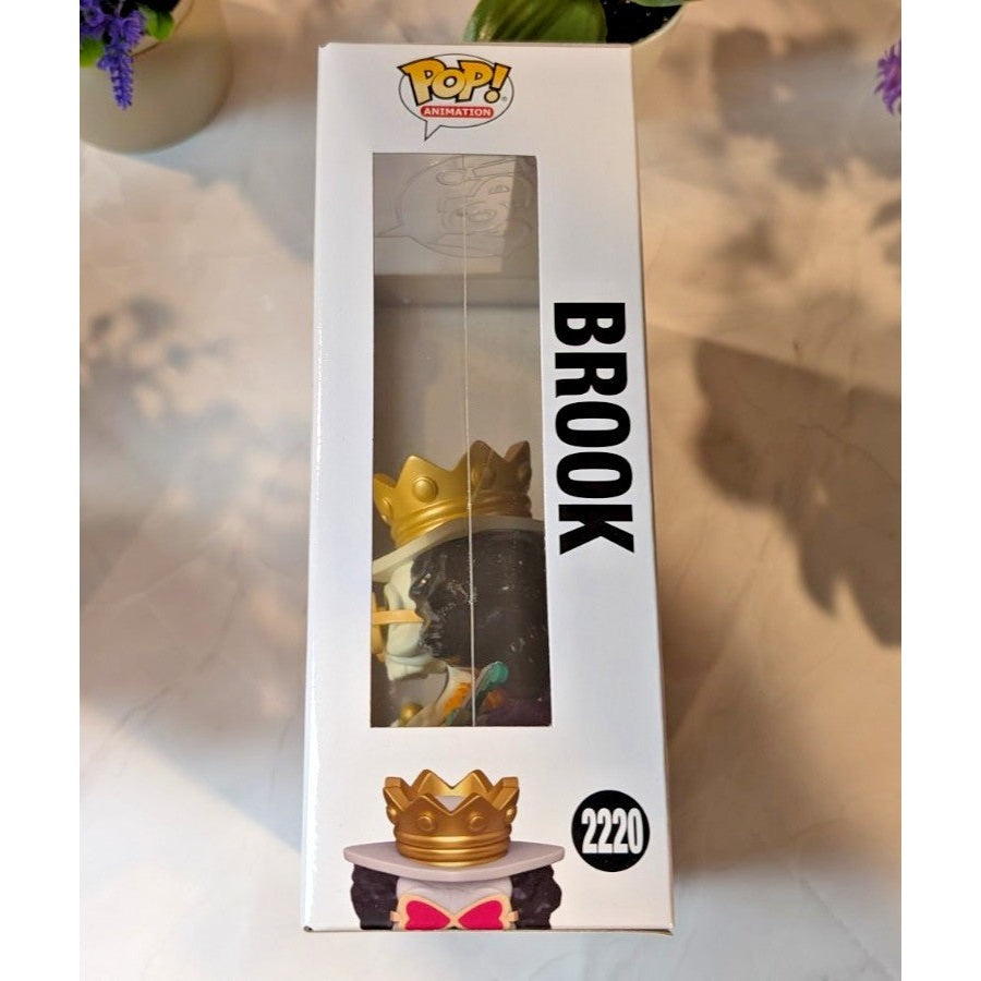 Funko Pop! Animation: One Piece - Brook Exclusive #2220 With Protector