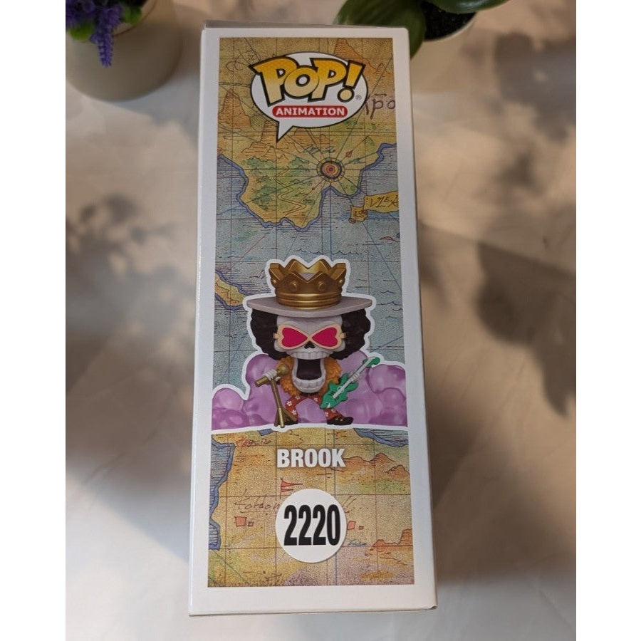 Funko Pop! Animation: One Piece - Brook Exclusive #2220 With Protector
