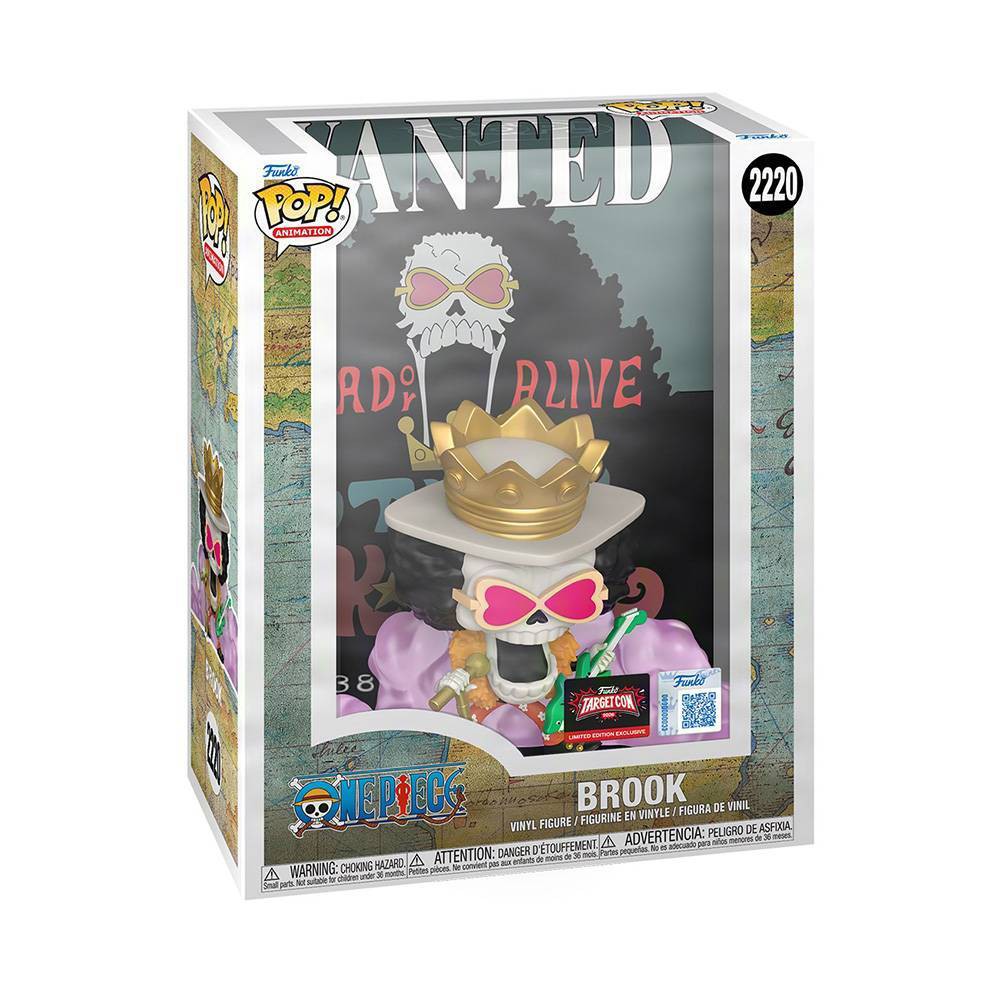 Funko Pop! Animation: One Piece - Brook Exclusive #2220 With Protector
