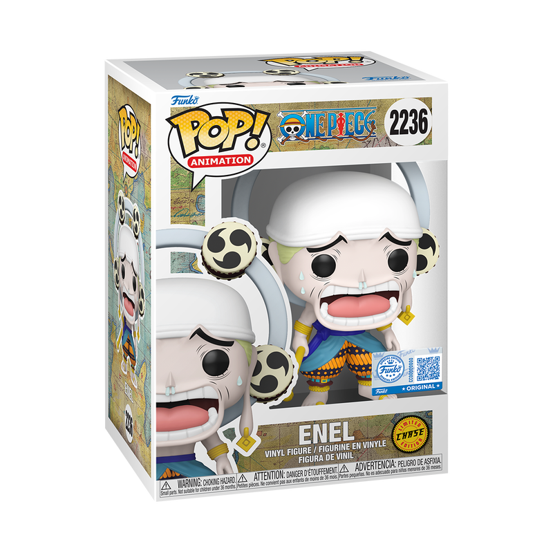 Funko Pop! Animation: One Piece - Enel Chase Exclusive #2236 With Protector