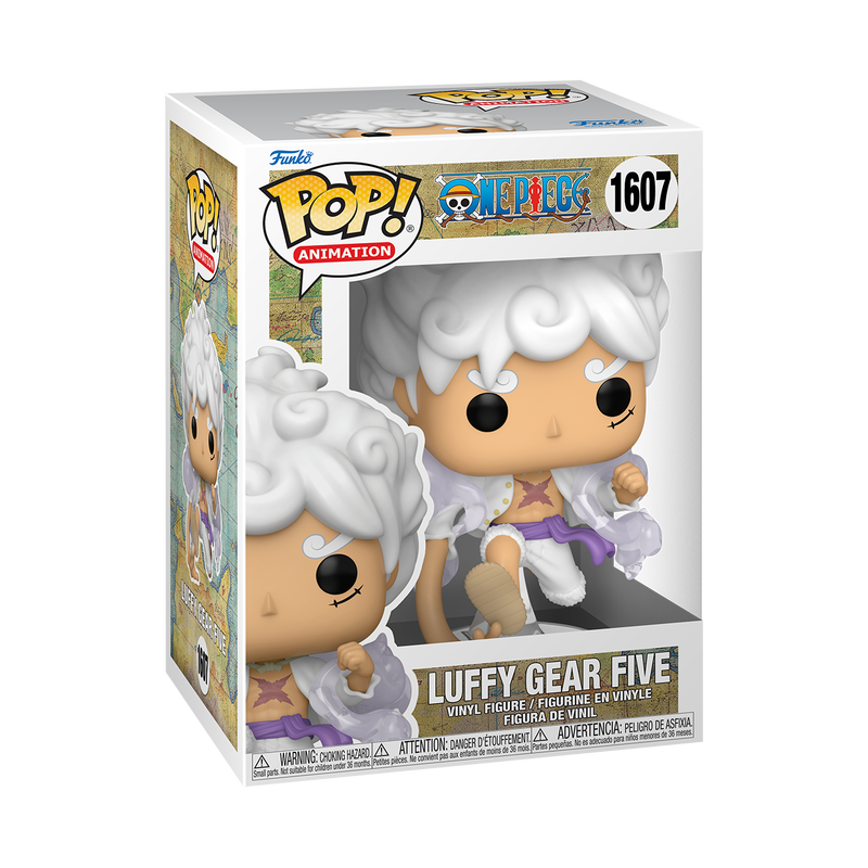 Funko Pop! Animation: One Piece - Luffy Gear Five #1607 With Protector