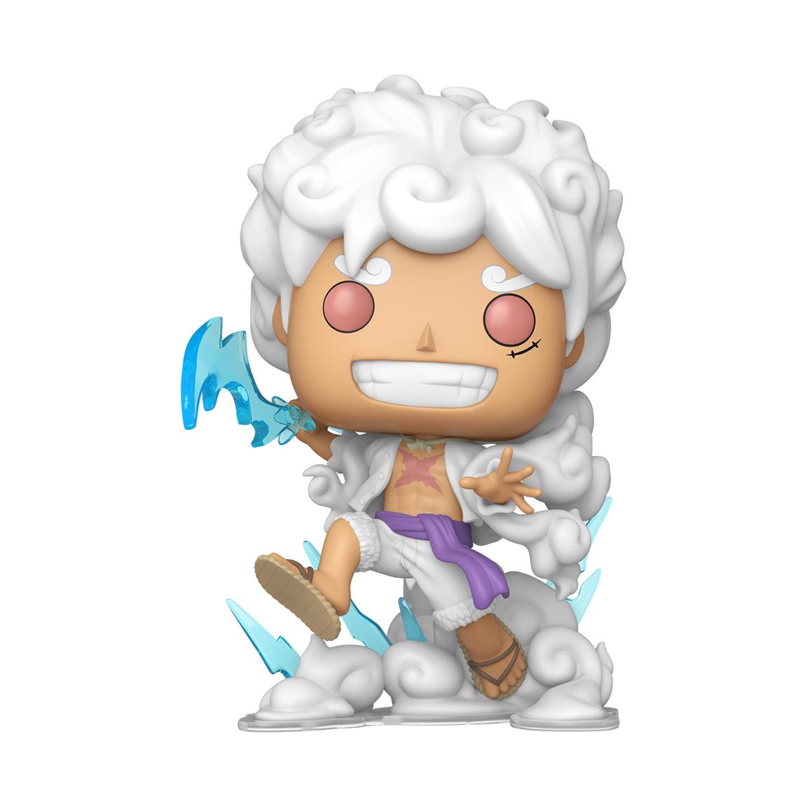Funko Pop! Animation: One Piece - Luffy Gear Five GITD Exclusive #2177 With Protector