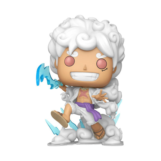 Funko Pop! Animation: One Piece - Luffy Gear Five GITD Exclusive #2177 With Protector