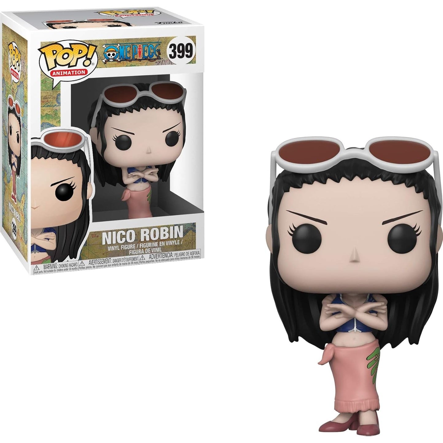 Funko Pop! Animation: One Piece - Nico Robin #399 With Protector
