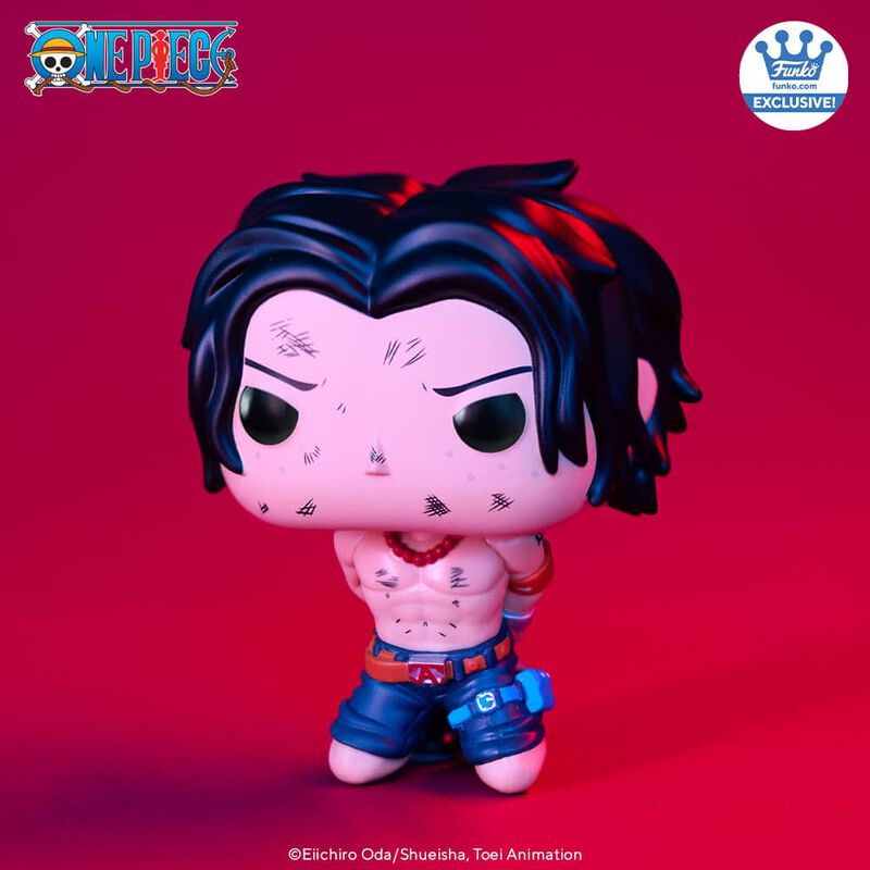 Funko Pop! Animation One Piece - Portgas D. Ace (Execution) Funko Shop Exclusive #1818 With Protector