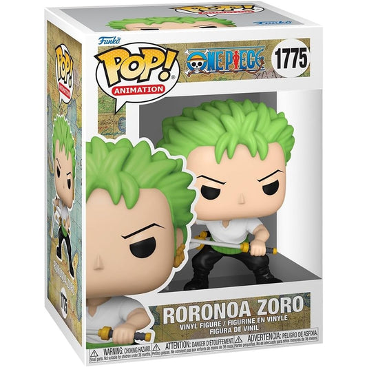 Funko Pop! Animation: One Piece - Roronoa Zoro #1775 With Protector
