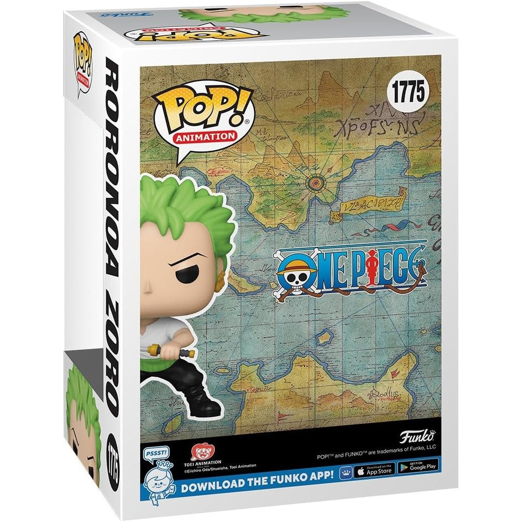 Funko Pop! Animation: One Piece - Roronoa Zoro #1775 With Protector