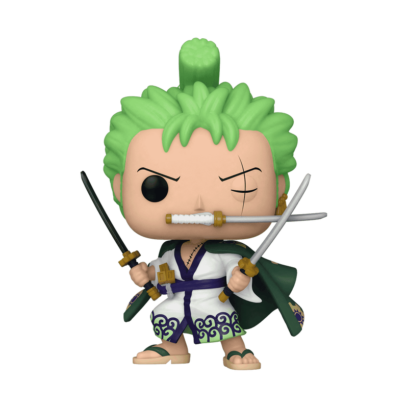 Funko Pop! Animation: One Piece - Roronoa Zoro #923 With Protector