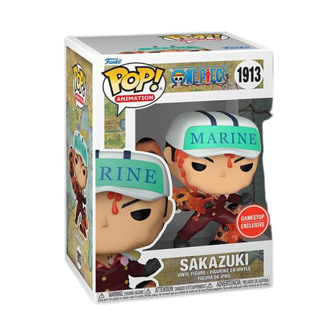 Funko Pop! Animation: One Piece - Sakazuki GamesStop Exclusive #1913 With Protector