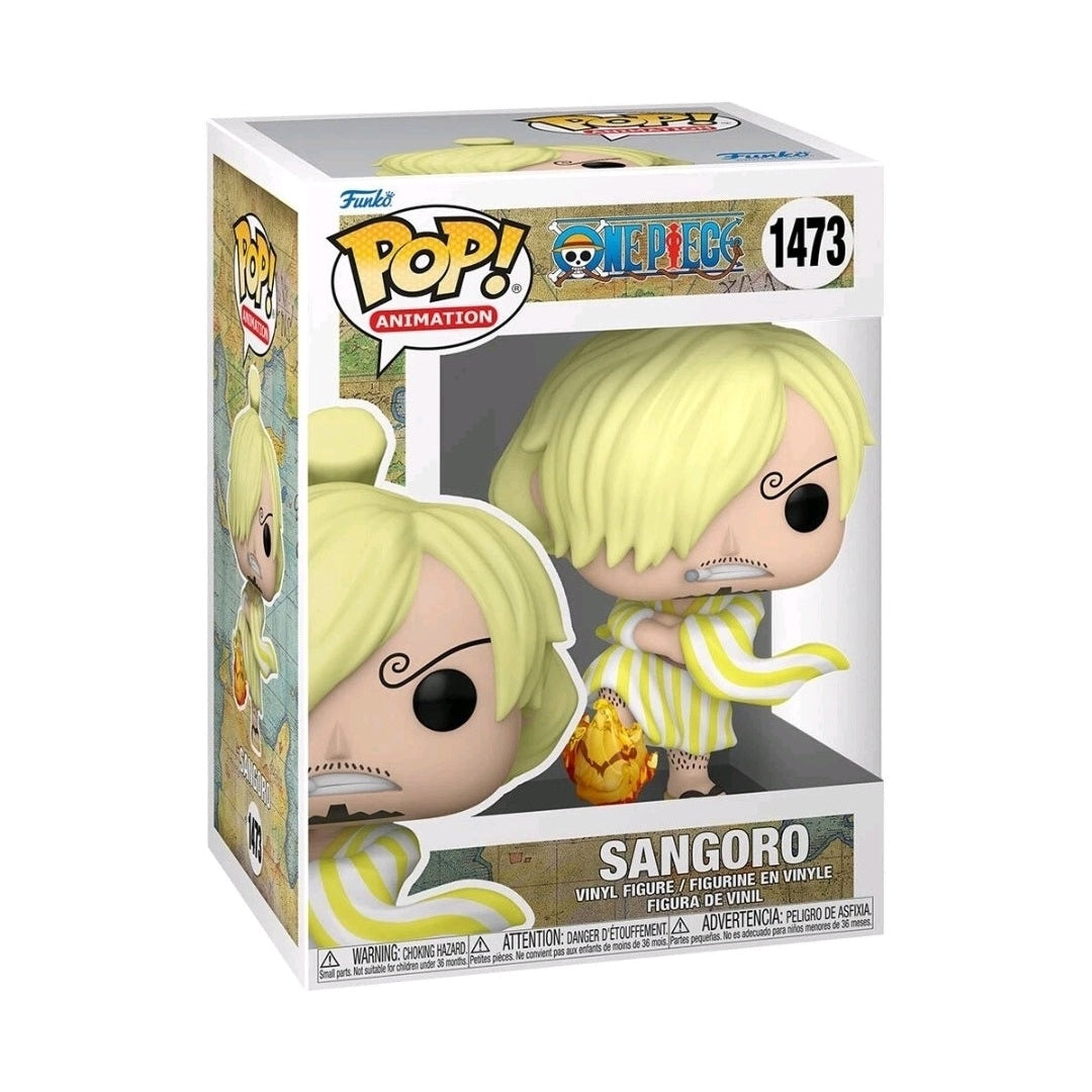 Funko Pop! Animation: One Piece - Sangoro #1473 With Protector