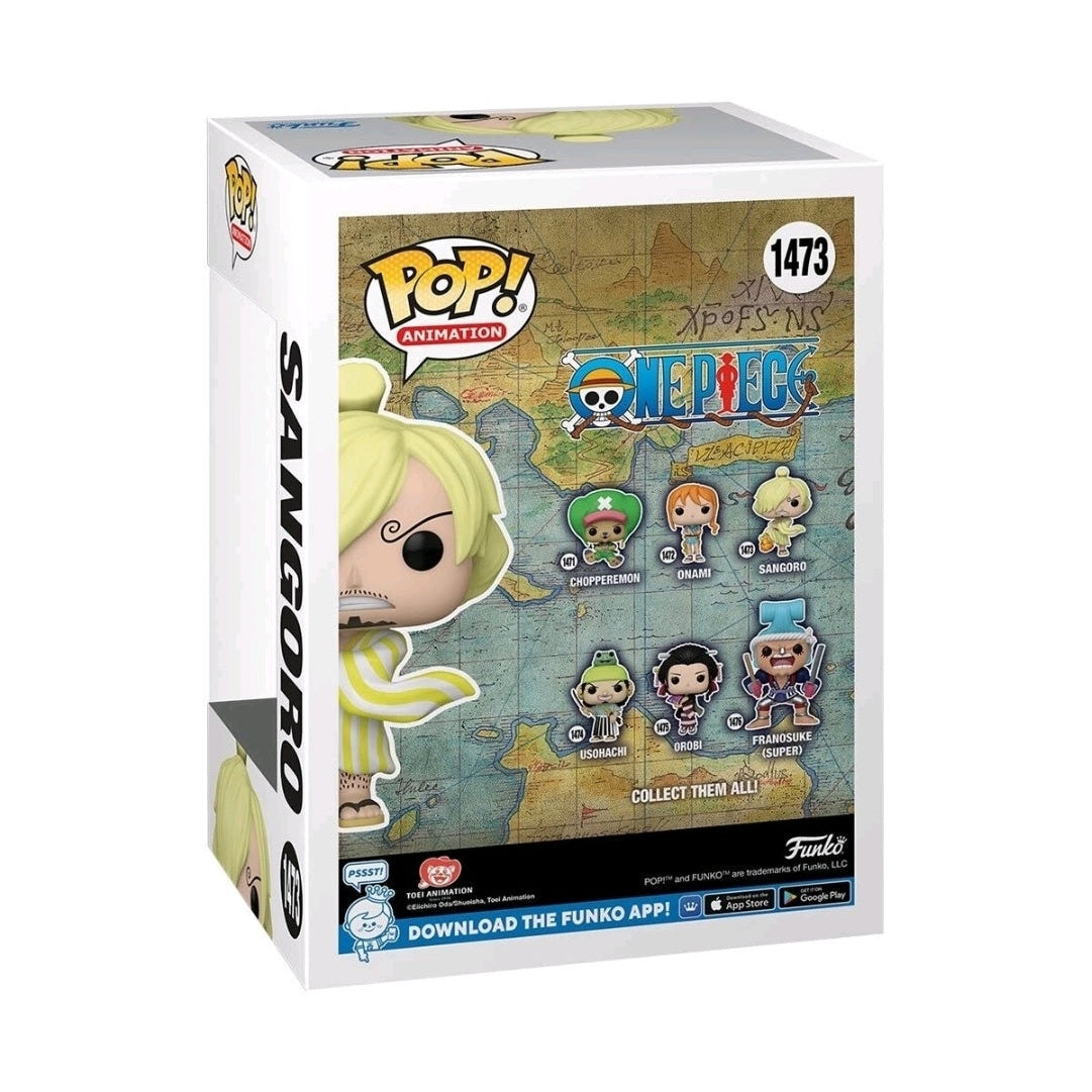 Funko Pop! Animation: One Piece - Sangoro #1473 With Protector