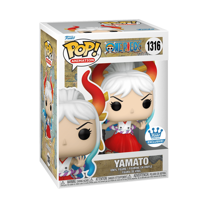 Funko Pop! Animation: One Piece - Yamato Funko Shop Exclusive #1316 With Protector