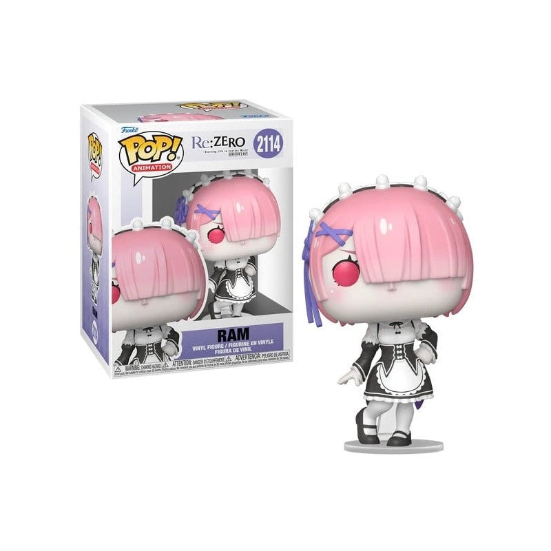 Funko Pop! Animation: Re:ZERO Ram #2114 With Protector