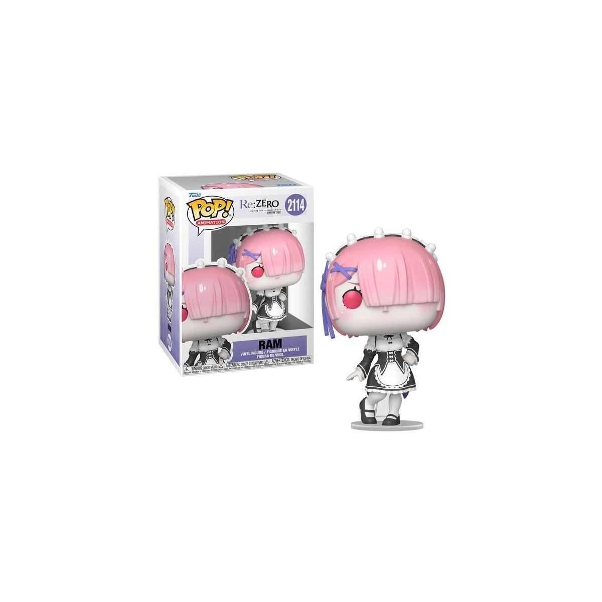 Funko Pop! Animation: Re:ZERO Ram #2114 With Protector