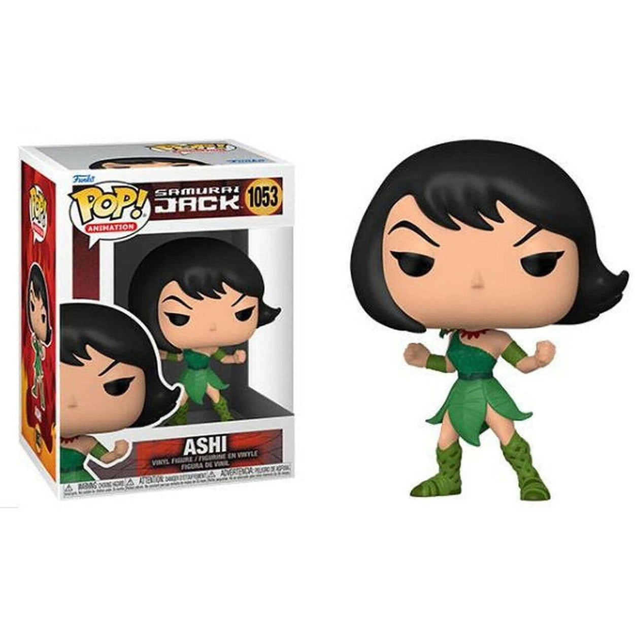 Funko Pop! Animation: Samurai Jack - Ashi #1053 With Protector