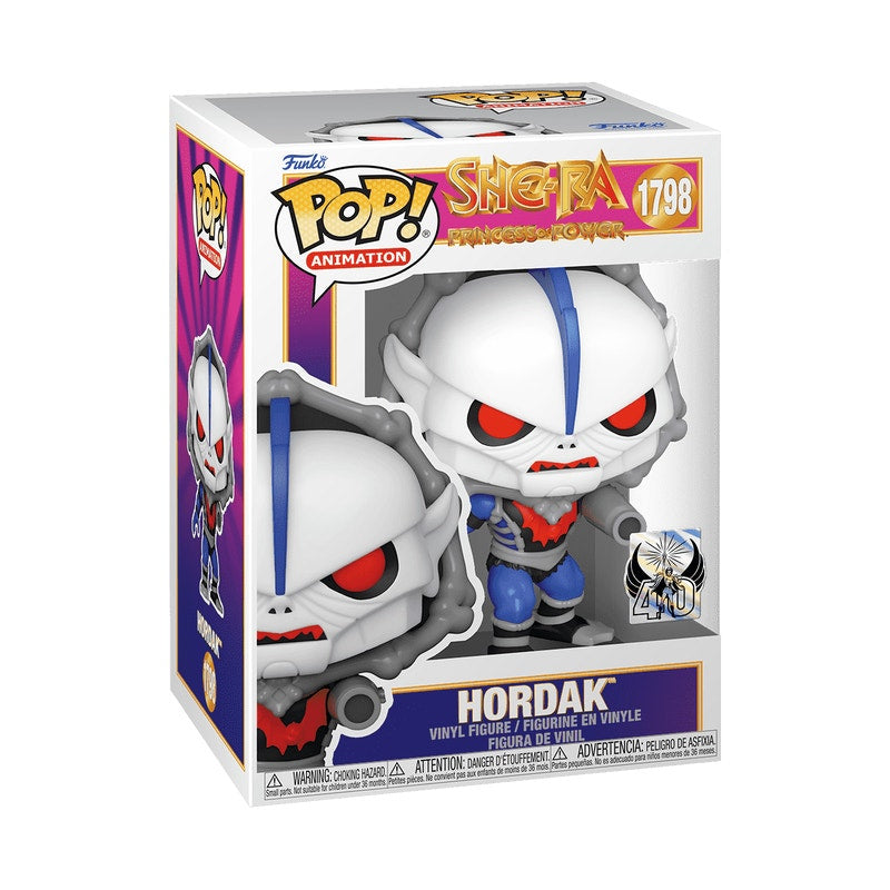 Funko Pop! Animation: She-Ra Princess of Power - Hordak (40th Anniversary) #1798 With Protector