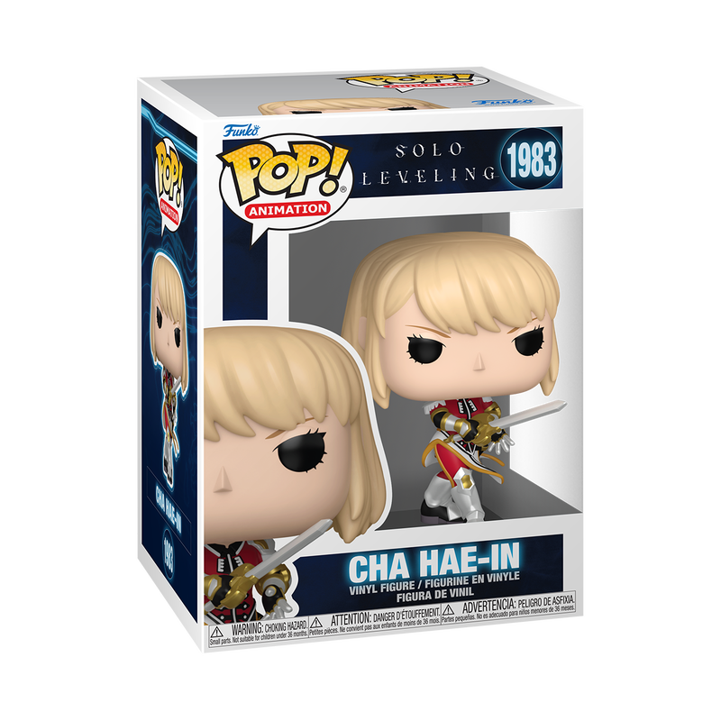 Funko Pop! Animation: Solo Leveling - Cha Hae-In #1983 With Protector