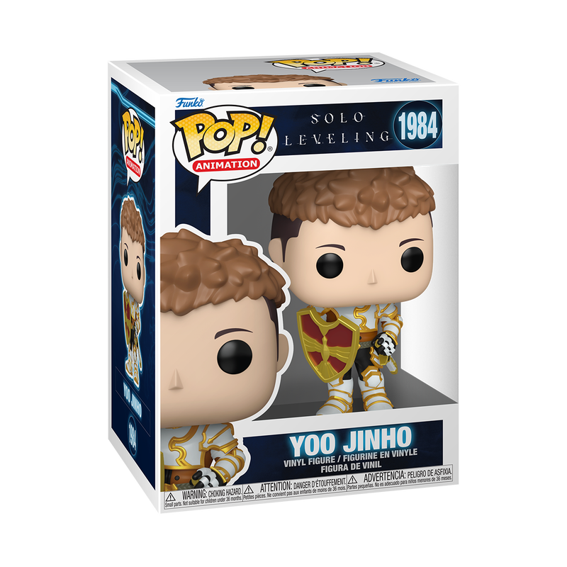 Funko Pop! Animation: Solo Leveling - Yoo Jinho #1984 With Protector