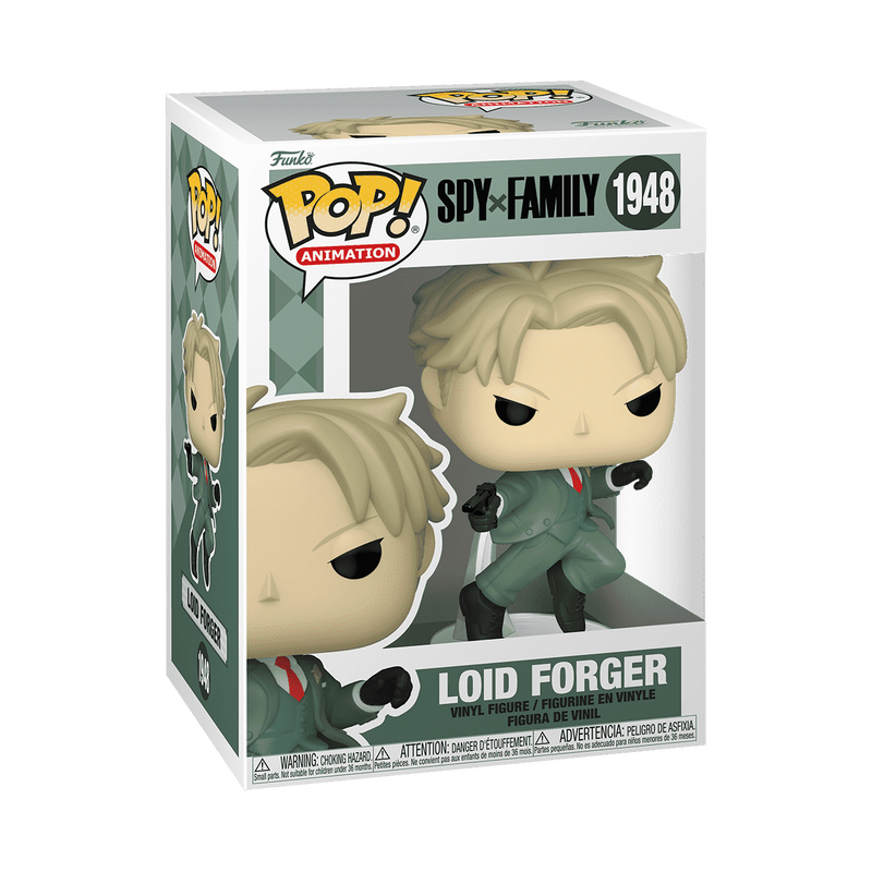 Funko Pop! Animation: Spy X Family - Loid Forger #1948 With Protector