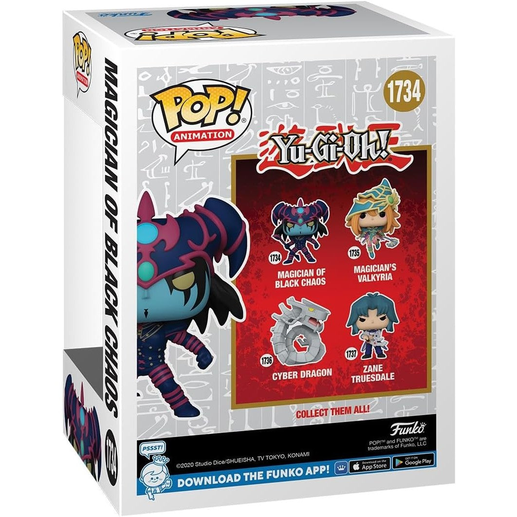 Funko Pop! Animation: Yu-Gi-Oh - Magician of Black Chaos #1734 With Protector