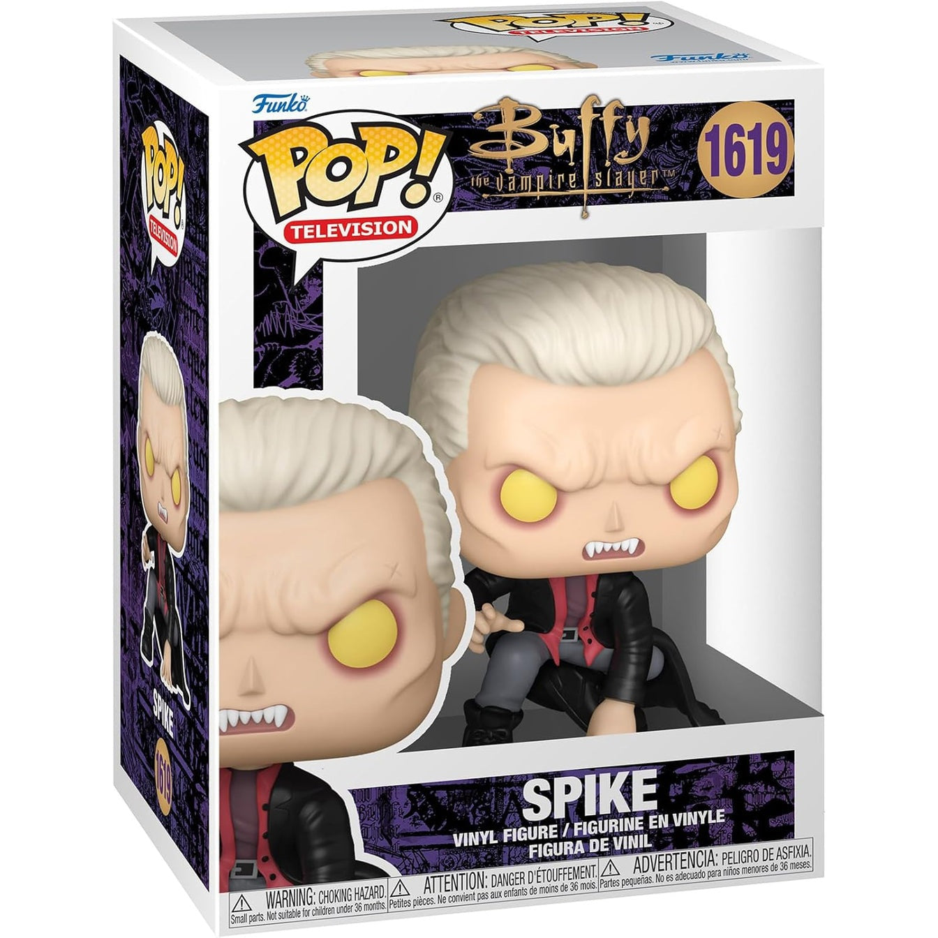 Funko Pop! Television: Buffy Vampire Slayer - Spike #1619 With Protector