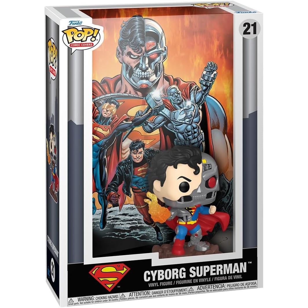 Funko Pop! Comic Cover: DC - Cyborg Superman #21