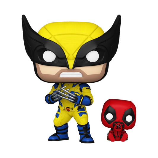 Funko Pop! Deadpool and Wolverine - Wolverine with Babypool #1403 With Protector